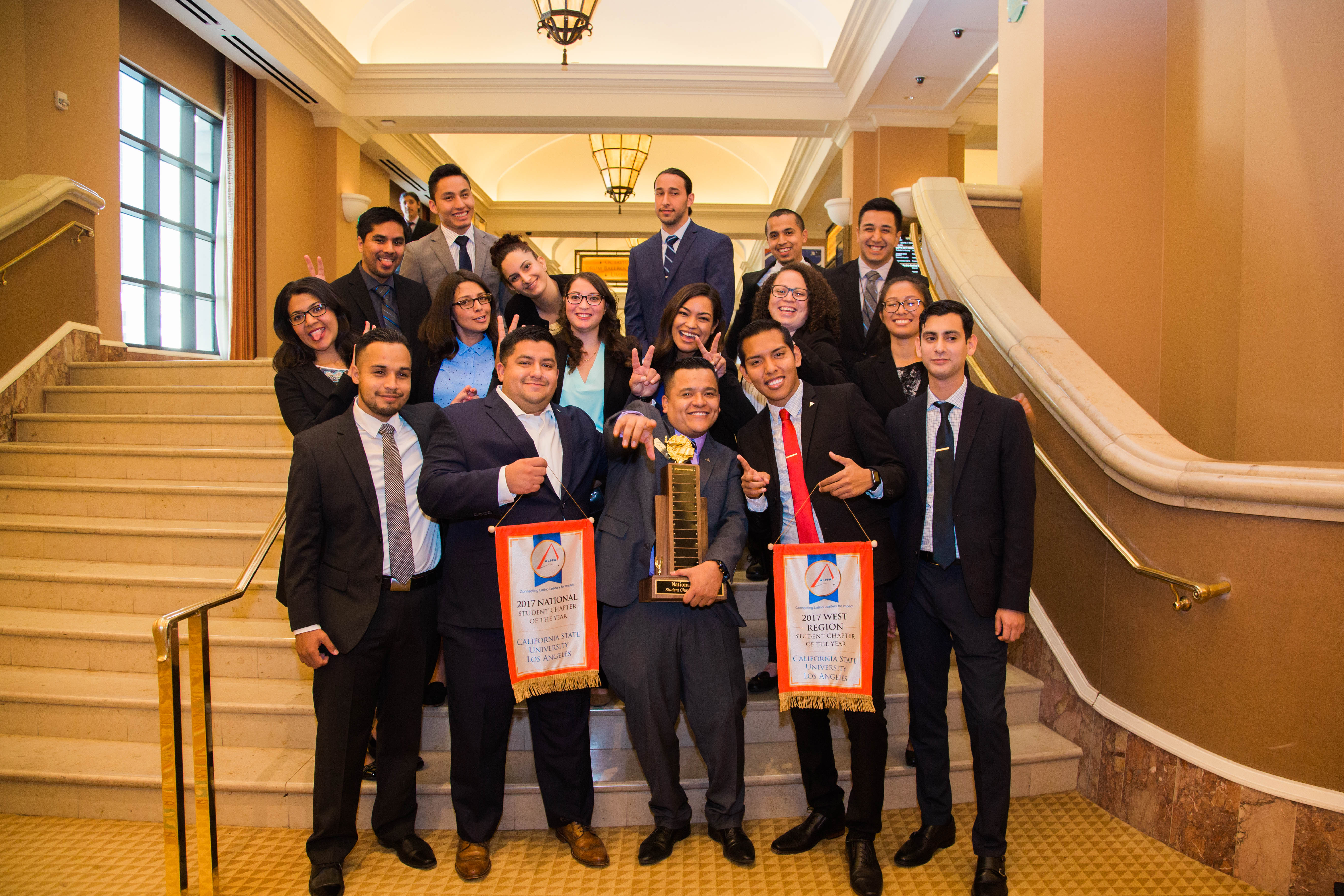 Cal State LA’s ALPFA Chapter Earns the 2017 National Student Chapter Award