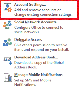 Account settings icon