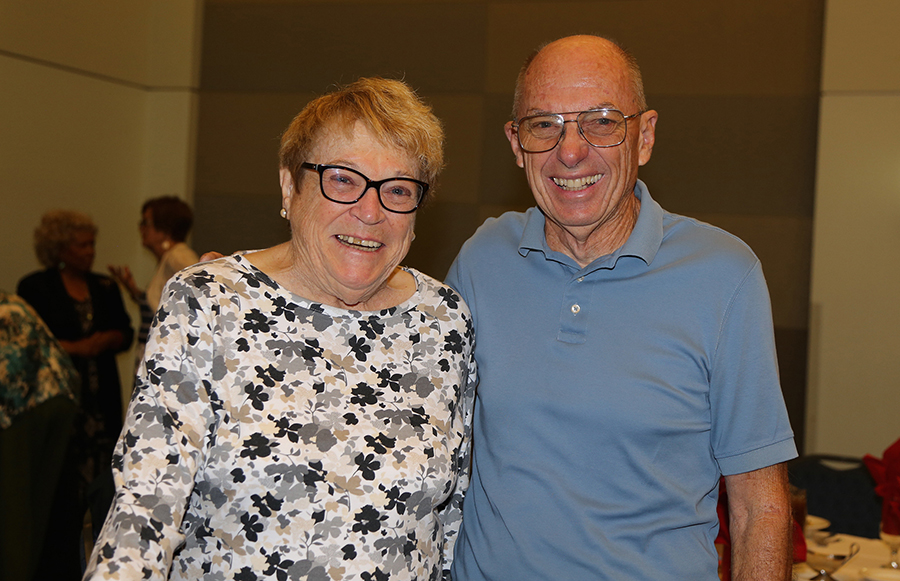 Diane Vernon, Bill Taylor at Fall 2016 Luncheon