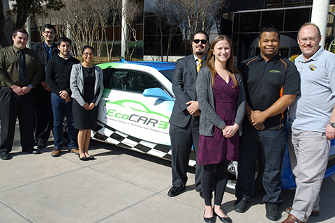 EcoCAR3 and team