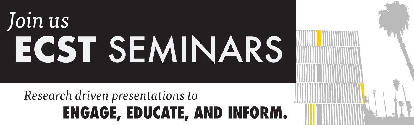 Join us ECST Seminars. research driven presentations to engage, educate, and inform.