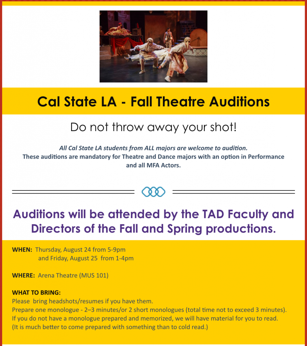 audition announce