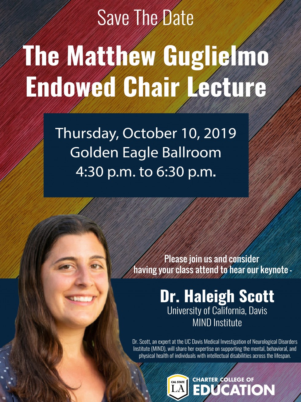 The Metthew Guglielmo Endowed Chair Lecture Event