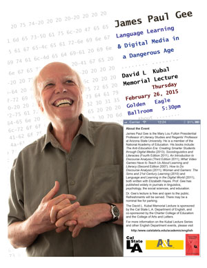 Kubal Lecture flyer thumbnail
