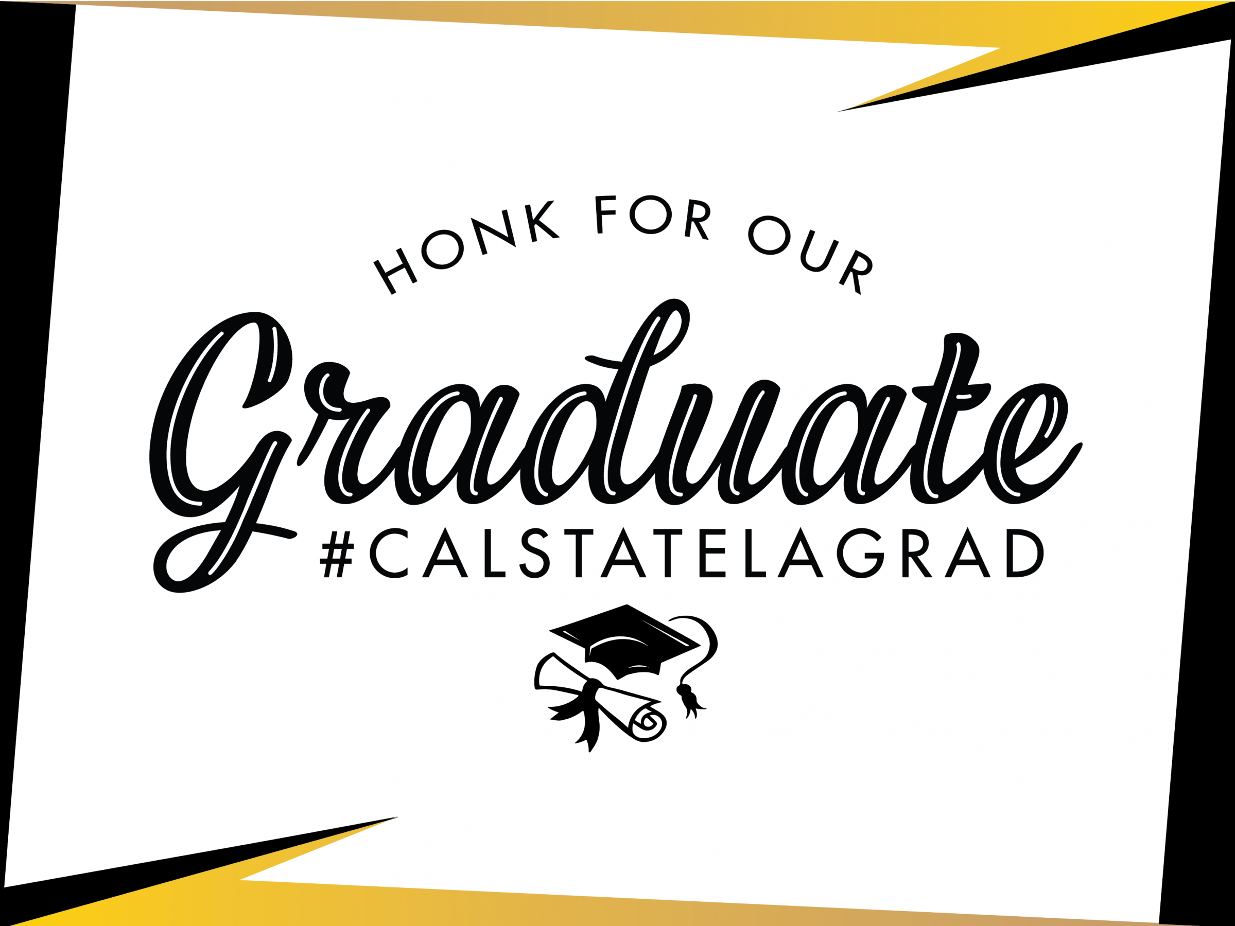 Honk for Our Cal State LA Graduate
