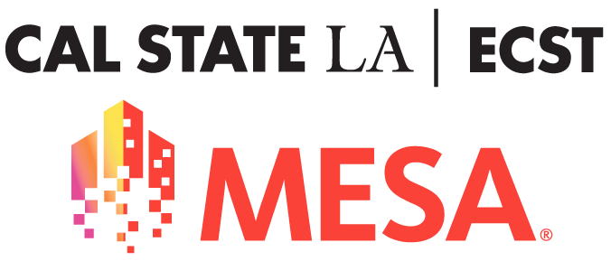 Cal State LA ECST MESA logo