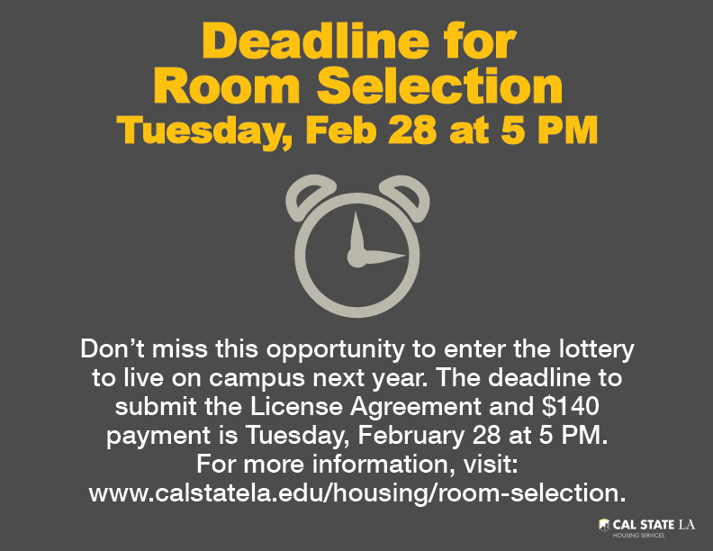 Deadline to submit your License Agreement is 5 p.m. today!