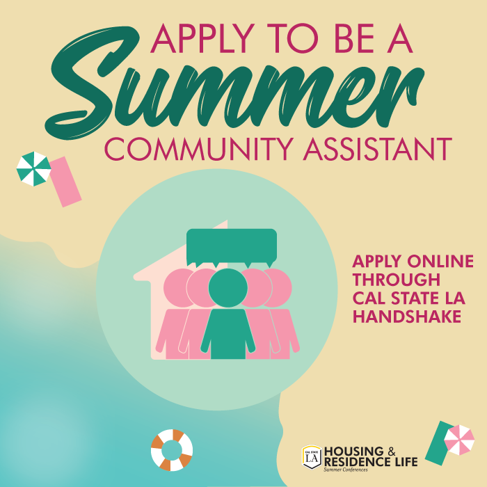 Apply To Be a Summer Community Assistant