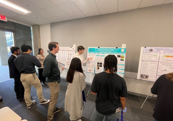 Samuel Presenting at the SoCal Undergraduate Chemistry Research Symposium