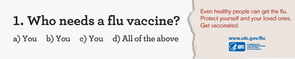 Who Needs a Flu Vaccine? You.