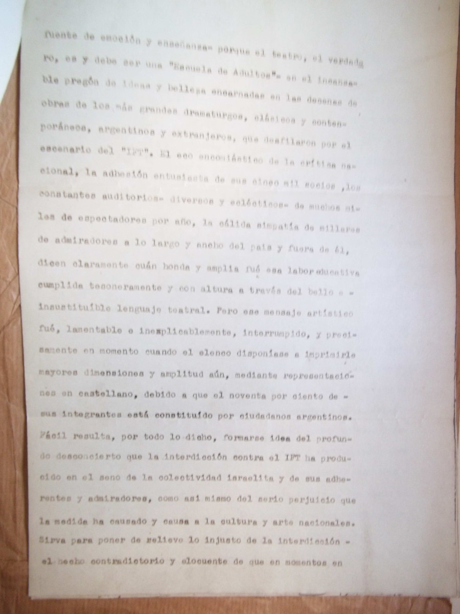  Carta al Señor Presidente de la Nación General Juan Domingo Perón 2