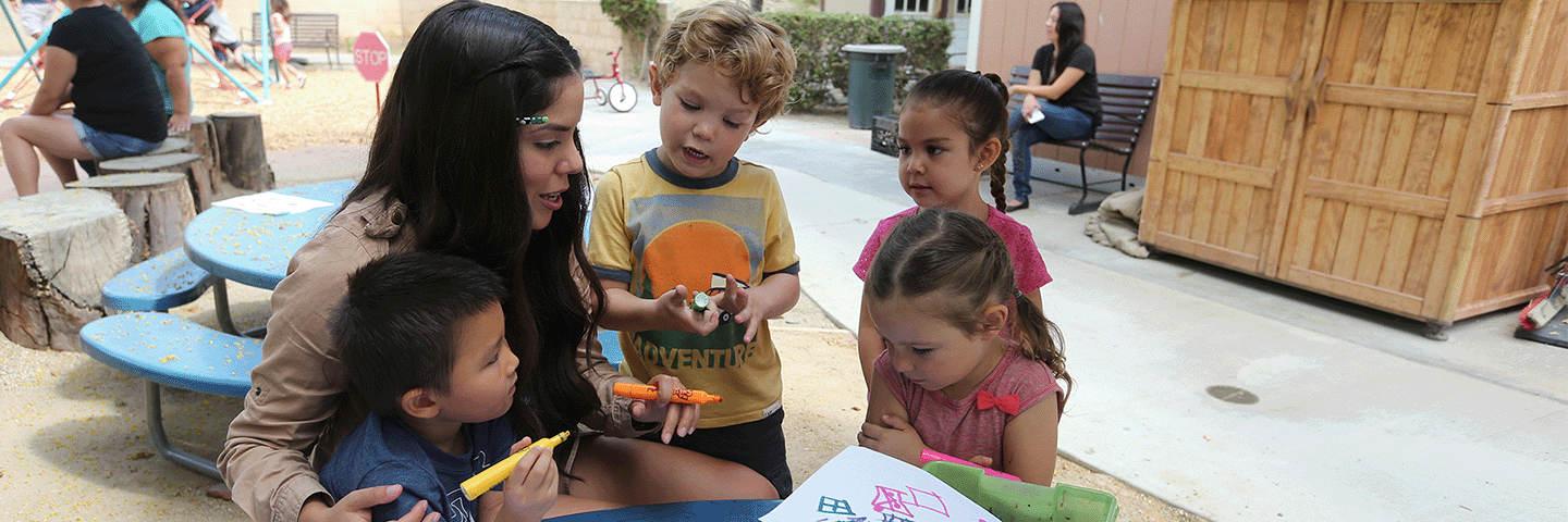 Children in playground