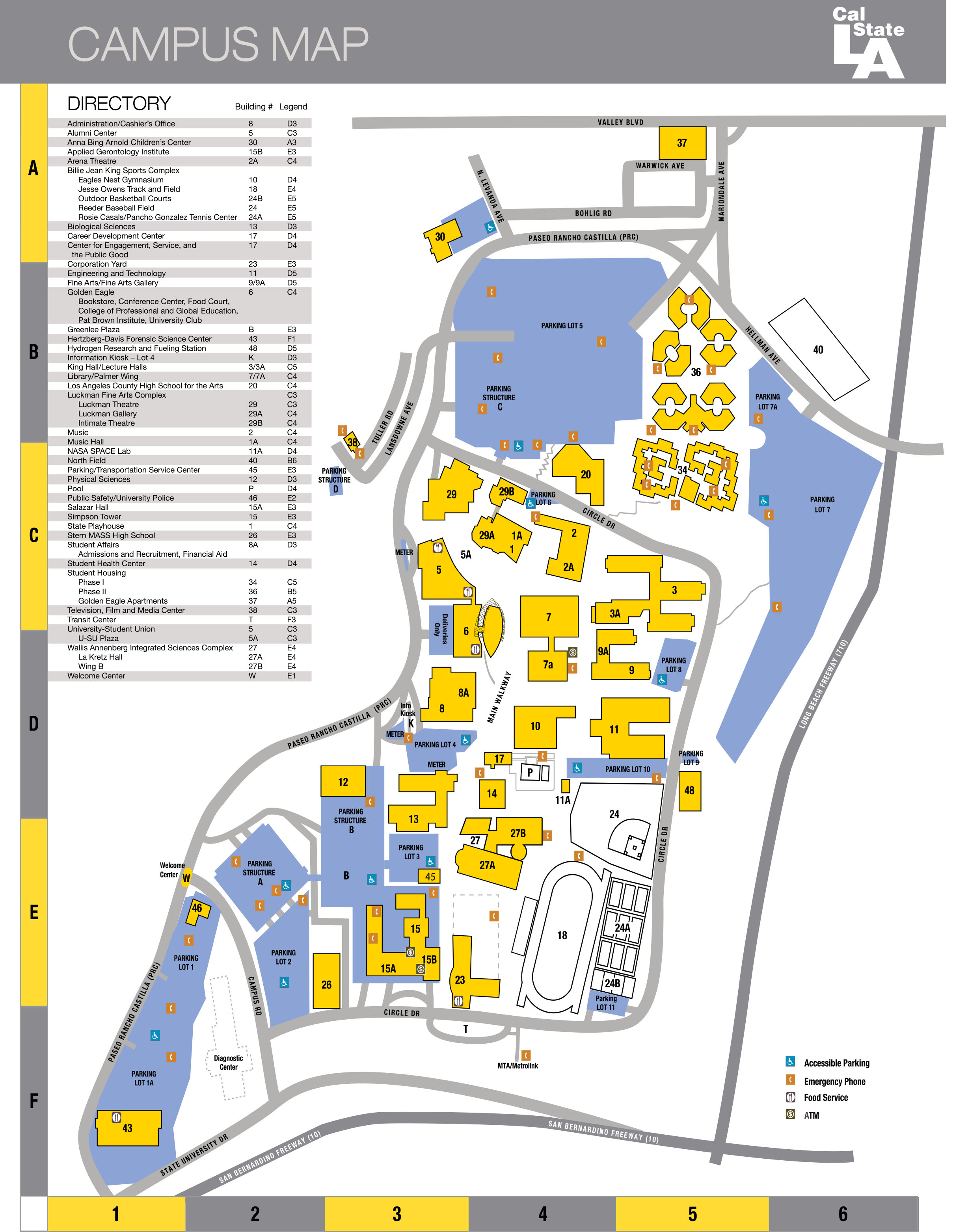 campus map