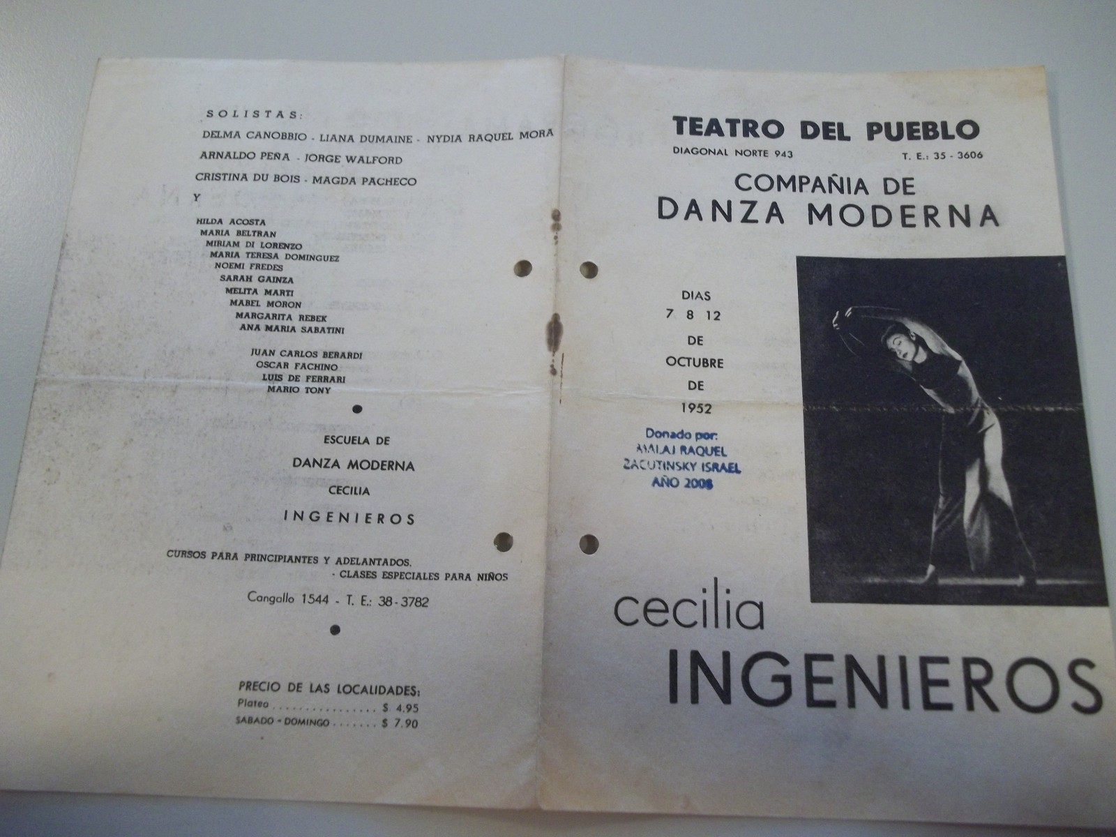 Danza Moderna Cecilia Ingenieros