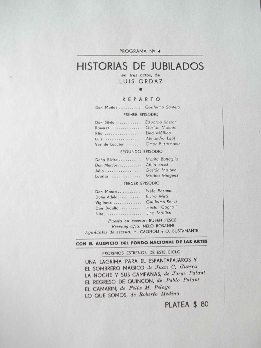 Historia de jubilados