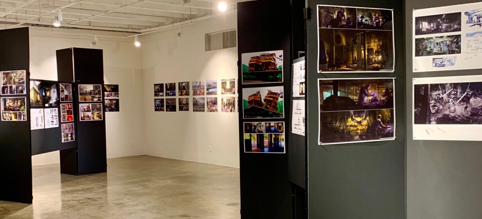 Photo of gallery exhibit 