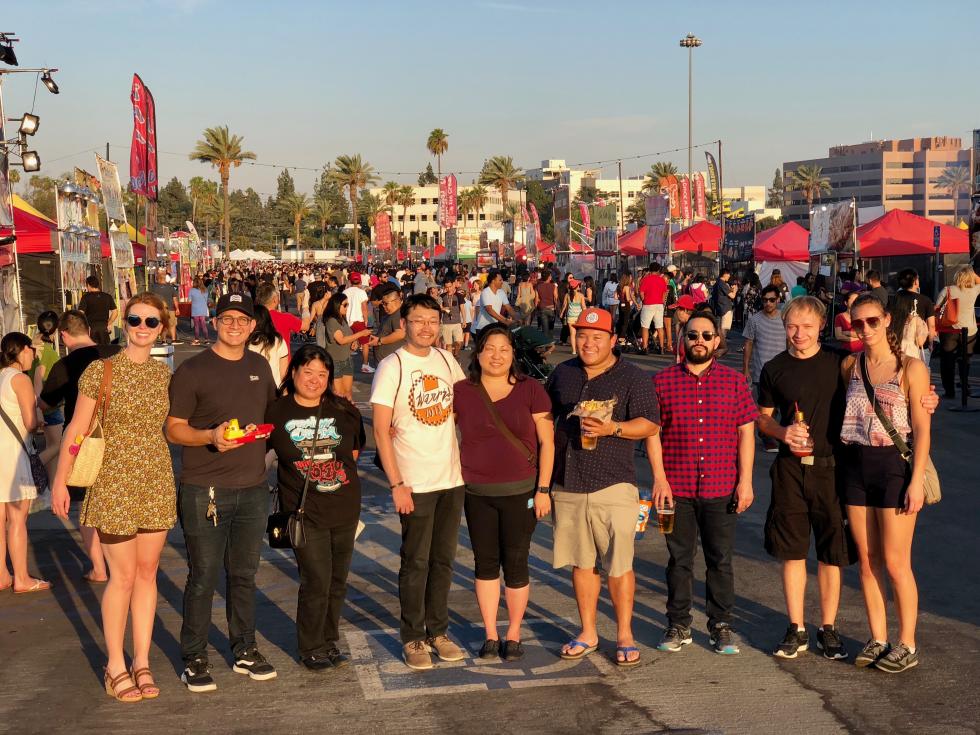 PAC at 626 Night Market, August 2018.