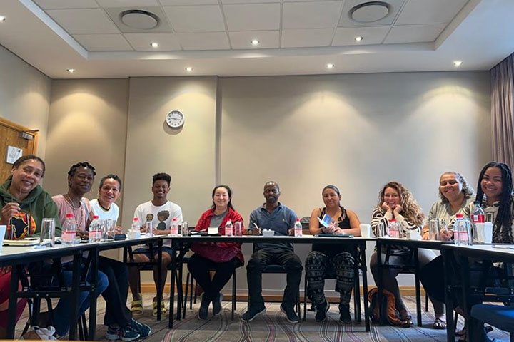 Fulbright-Hays GPA summer 2023 participants in a Zulu language class in Durban, South Africa 