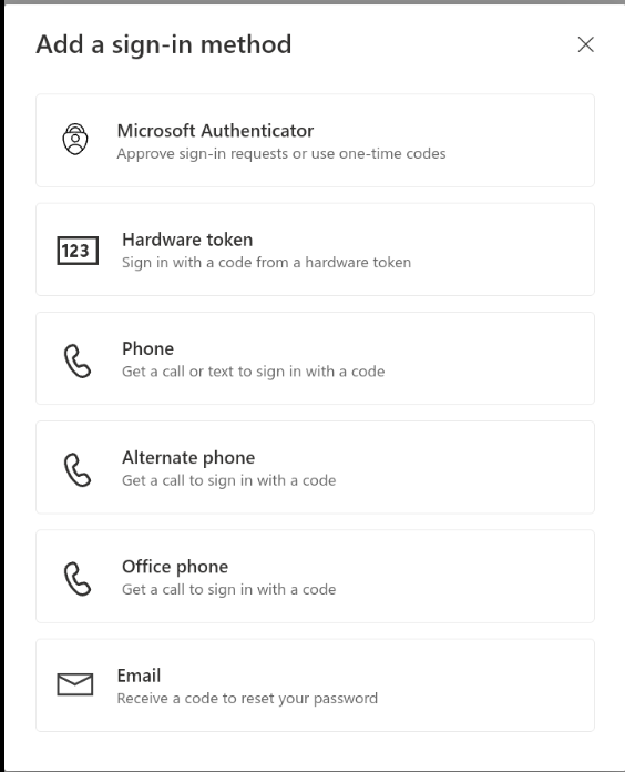 Adding Sign-In Method