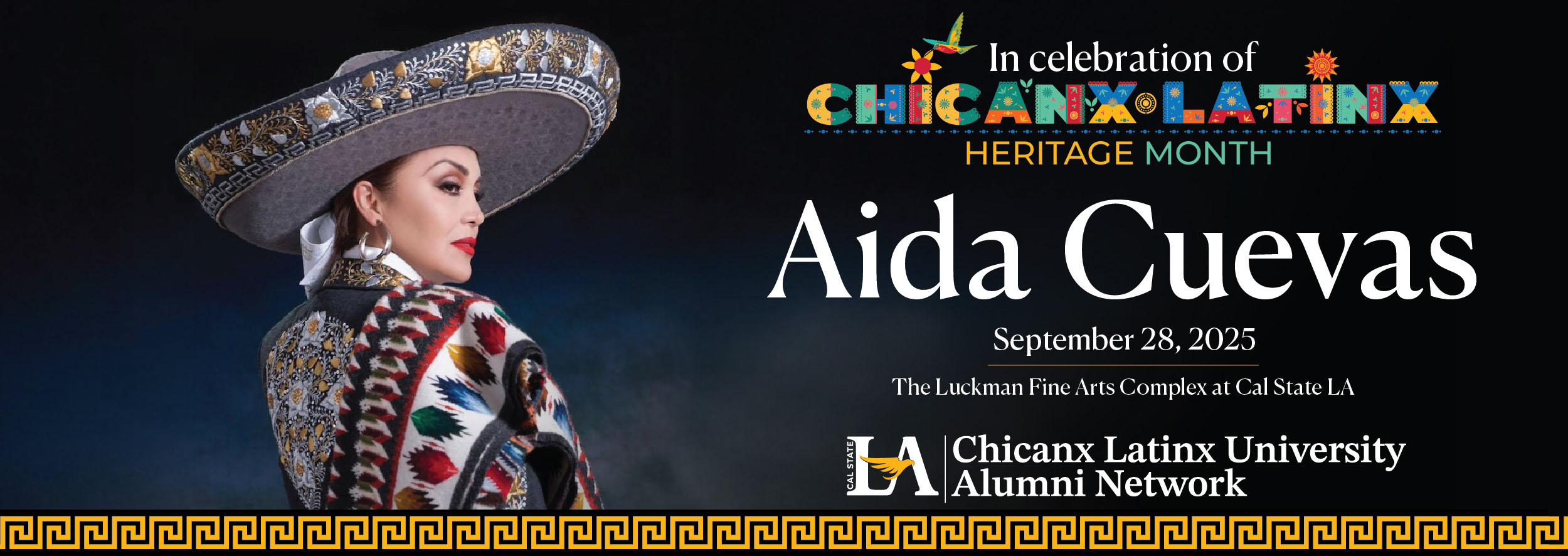 In celebration of Chicanx Latinx Heritage Month join us for Aida Cuevas on September 28, 2025