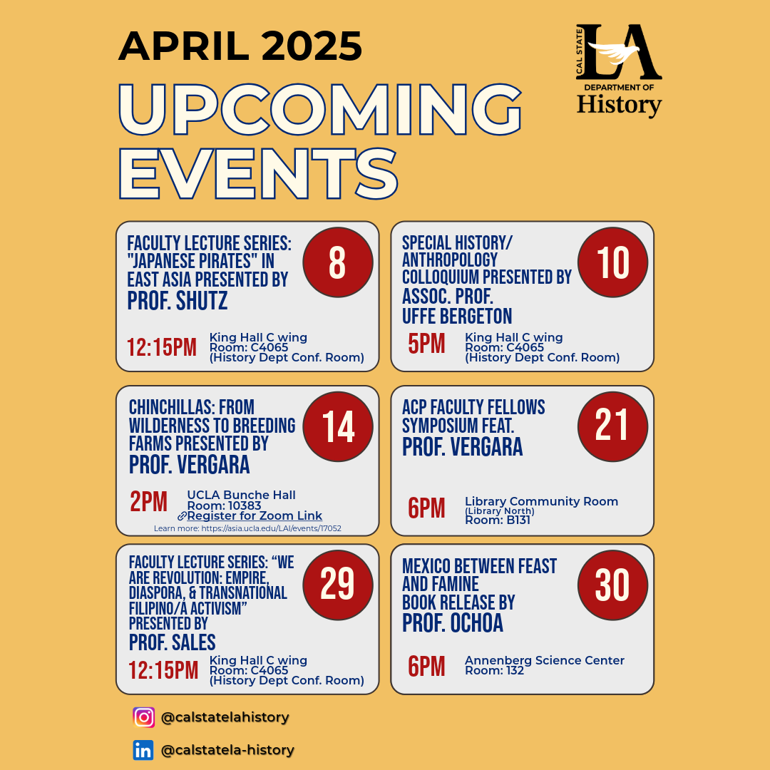 April 2025 Events