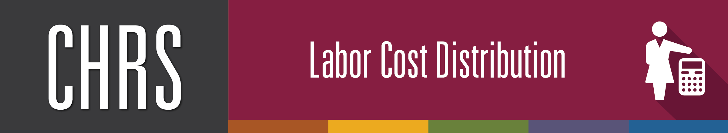 Common Human Resources Labor Cost Distribution header