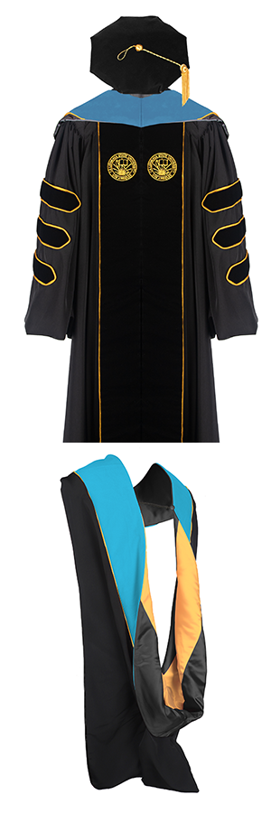 Cal State LA Doctoral Regalia