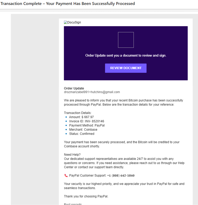 Docusign Scam