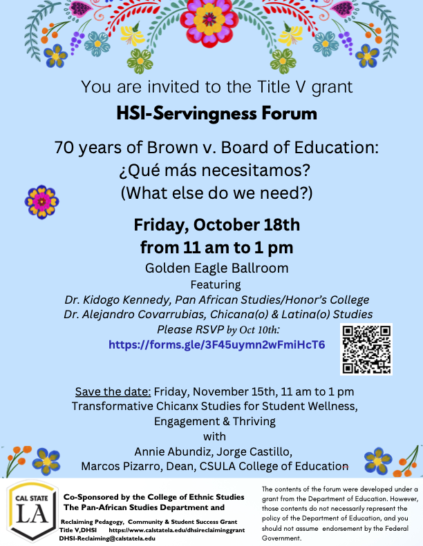 HSI Servingness Forum Brown Decision Flyer 