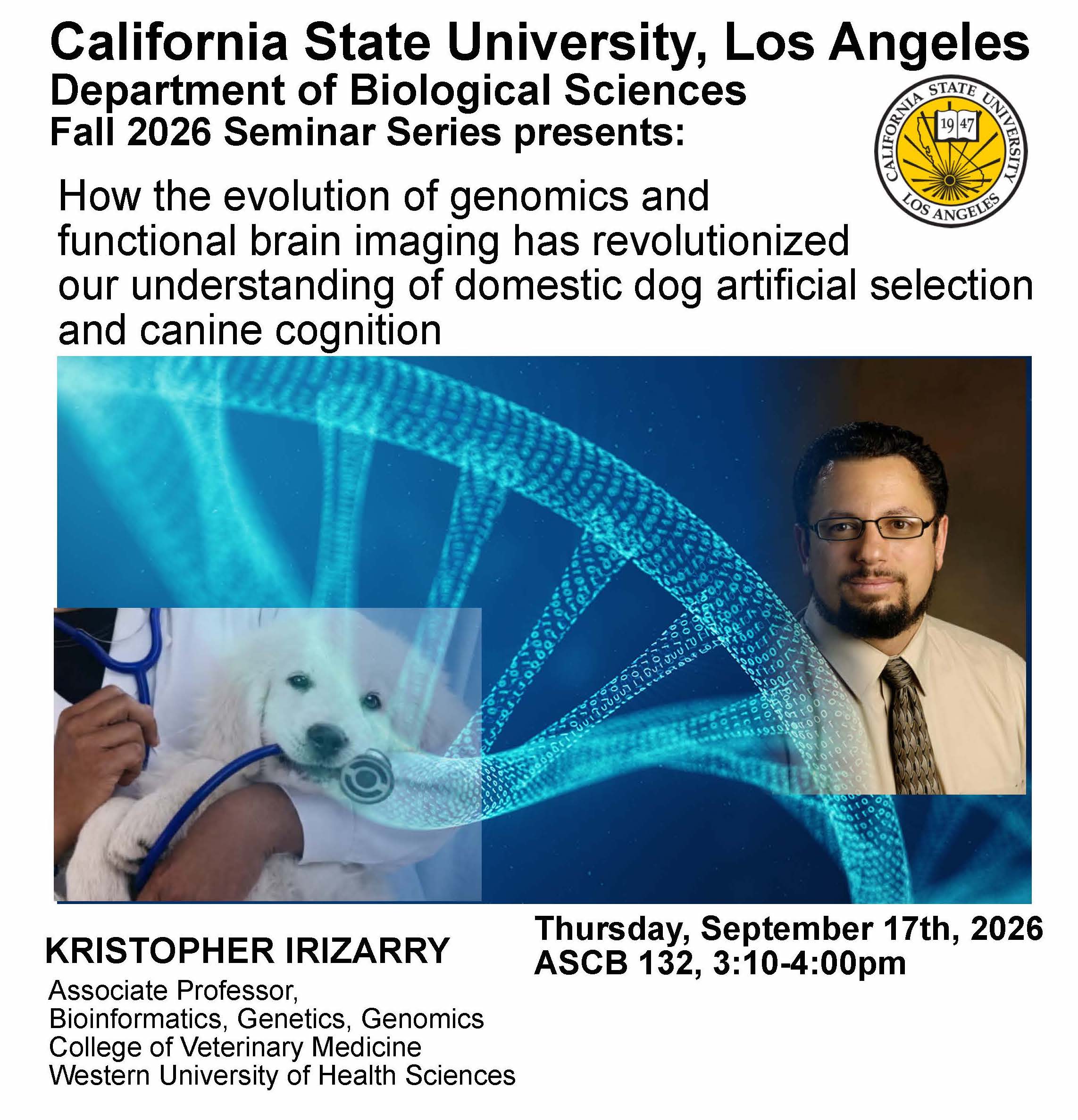 flyer for biology seminar