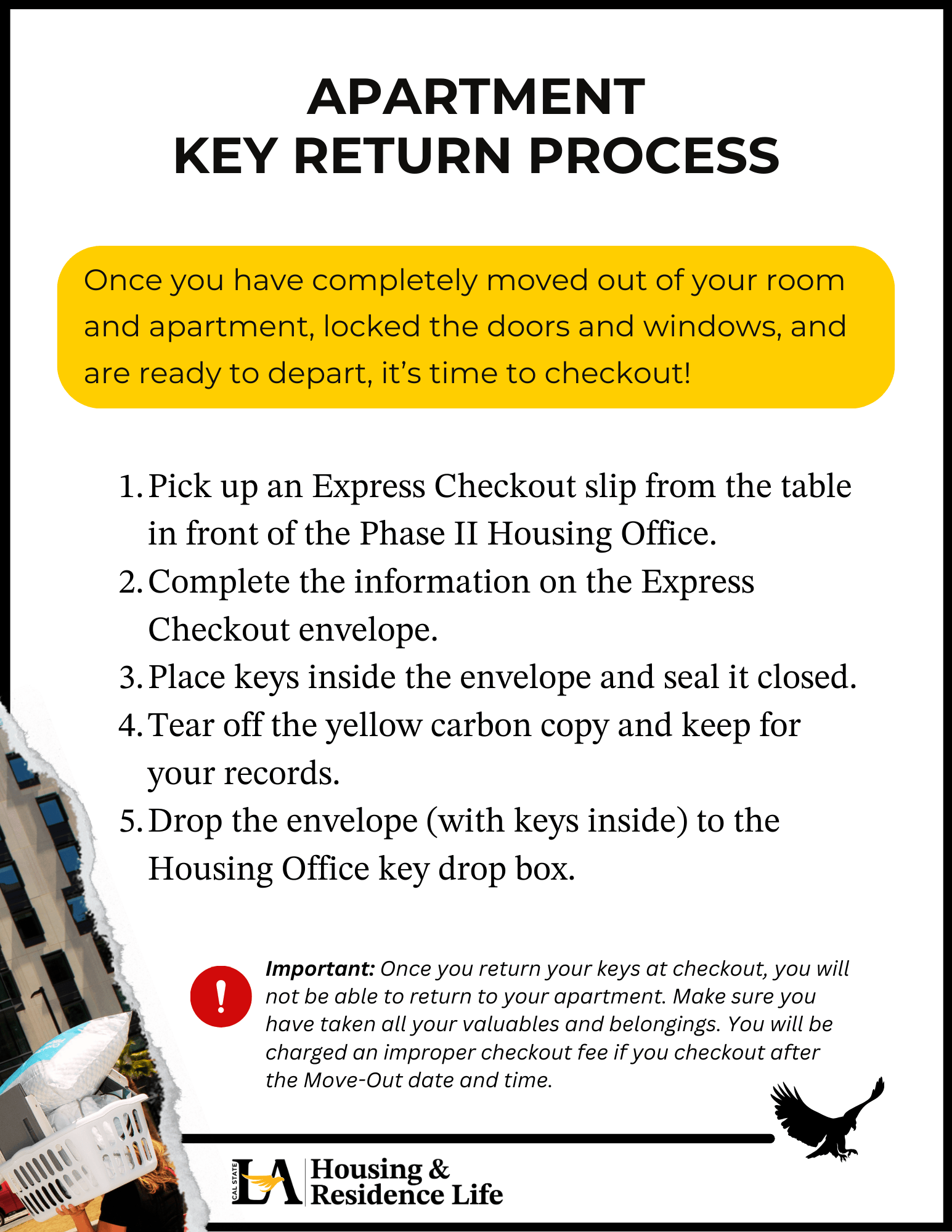 Spring Move-Out | Cal State LA