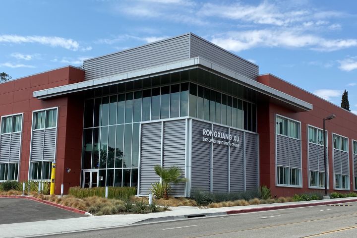 la biospace outside view of the building