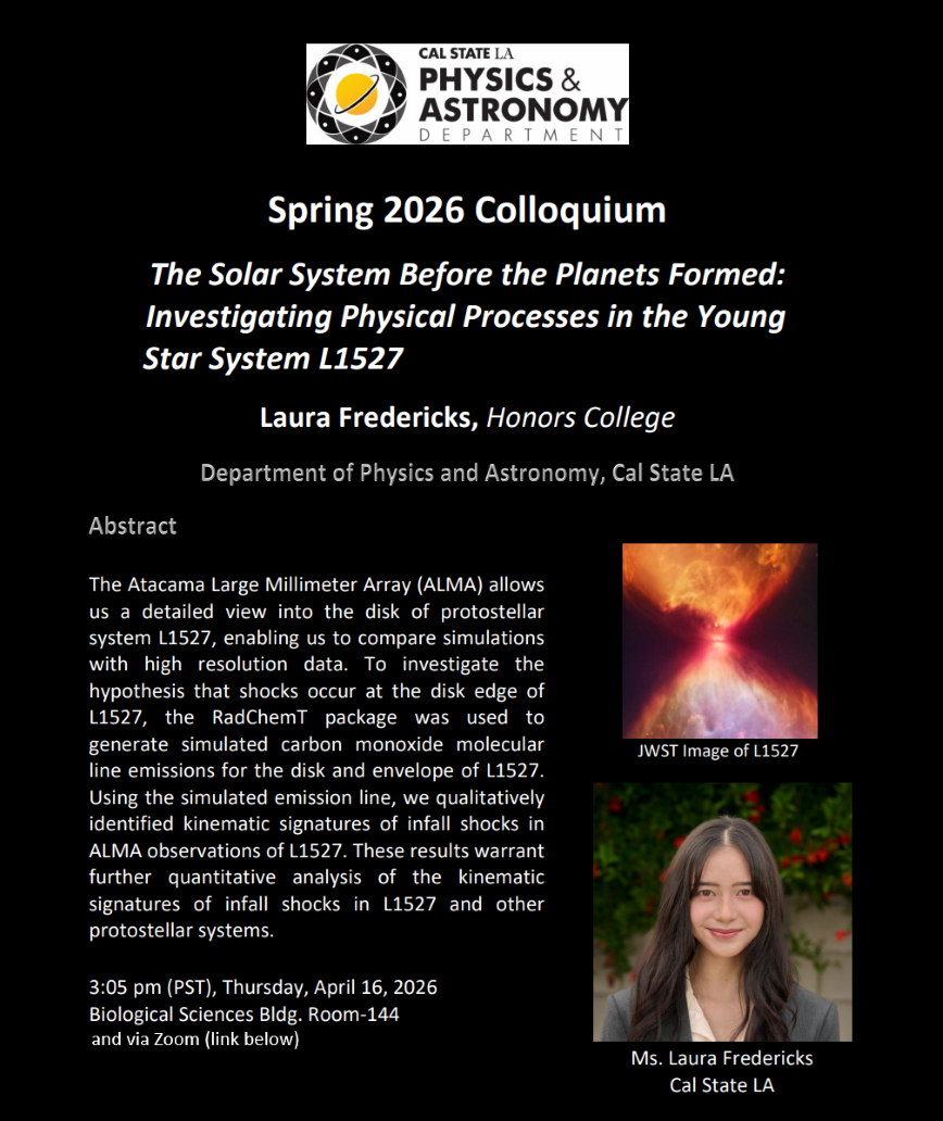 Laura Fredericks Colloquium