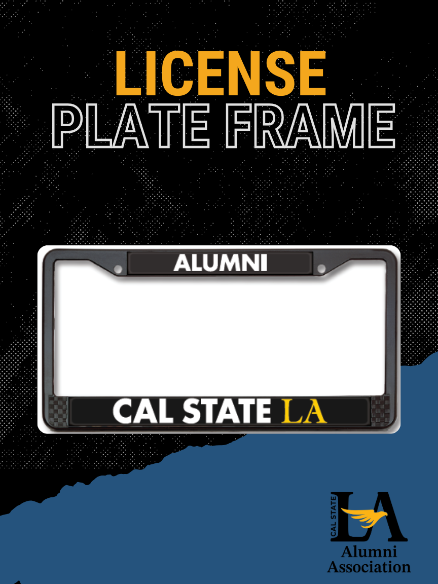 Grad Pack License Plate Frame