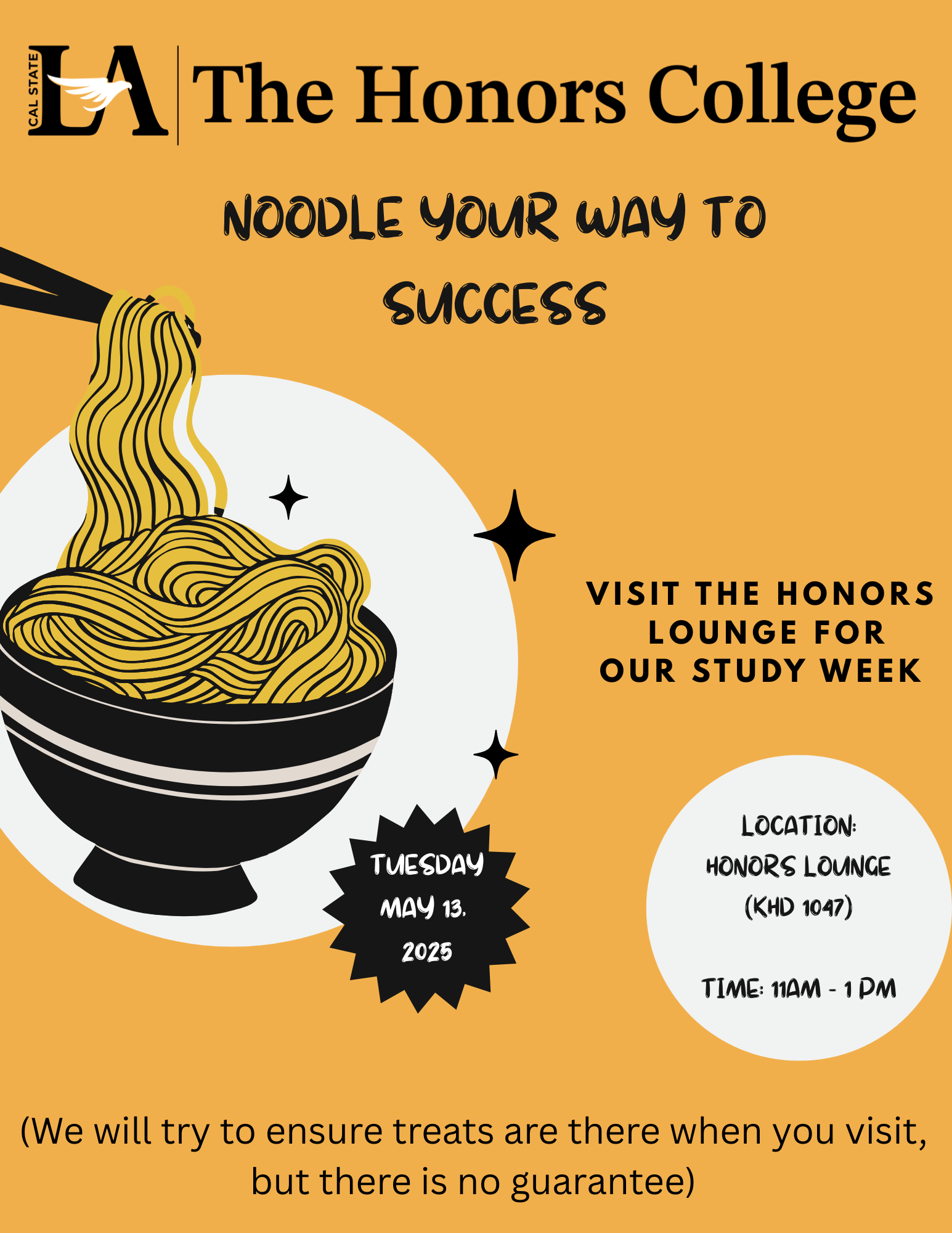 Noodle poster for event