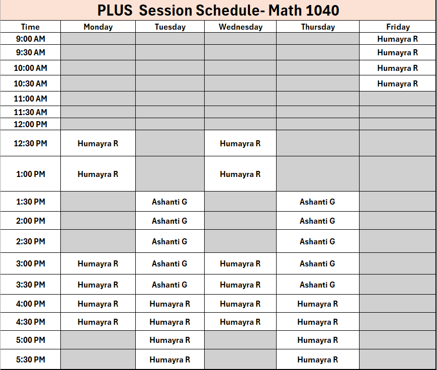 Math 1040