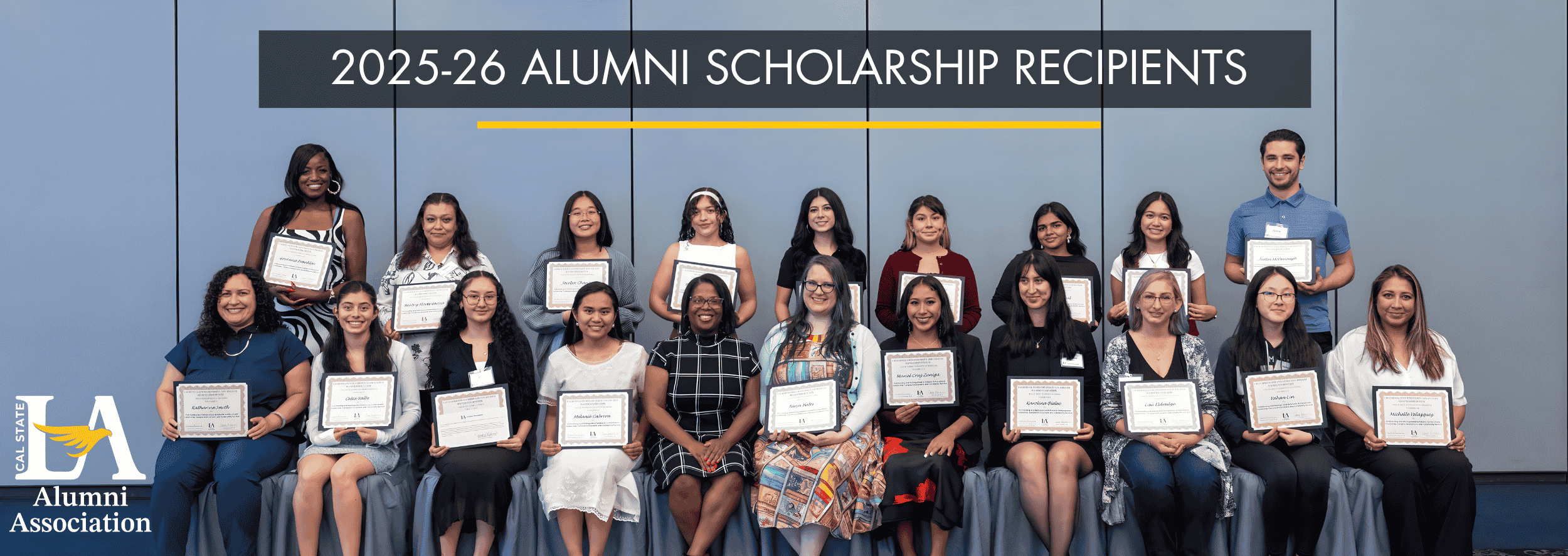Alumni Scholarship Recipients 2025-26
