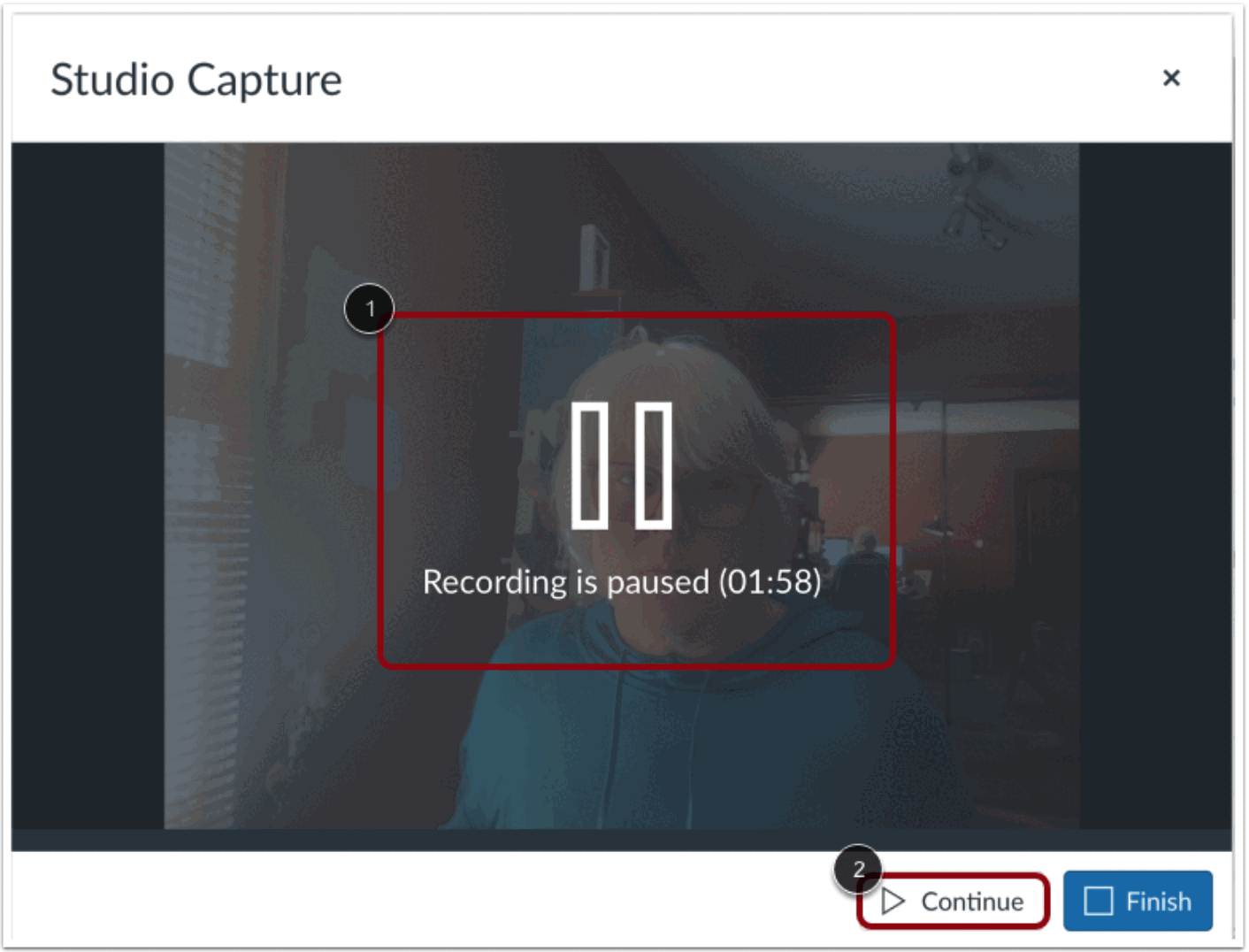 Continue Recording