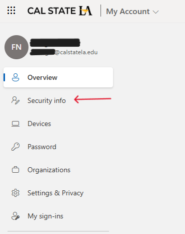 Microsoft Security Info