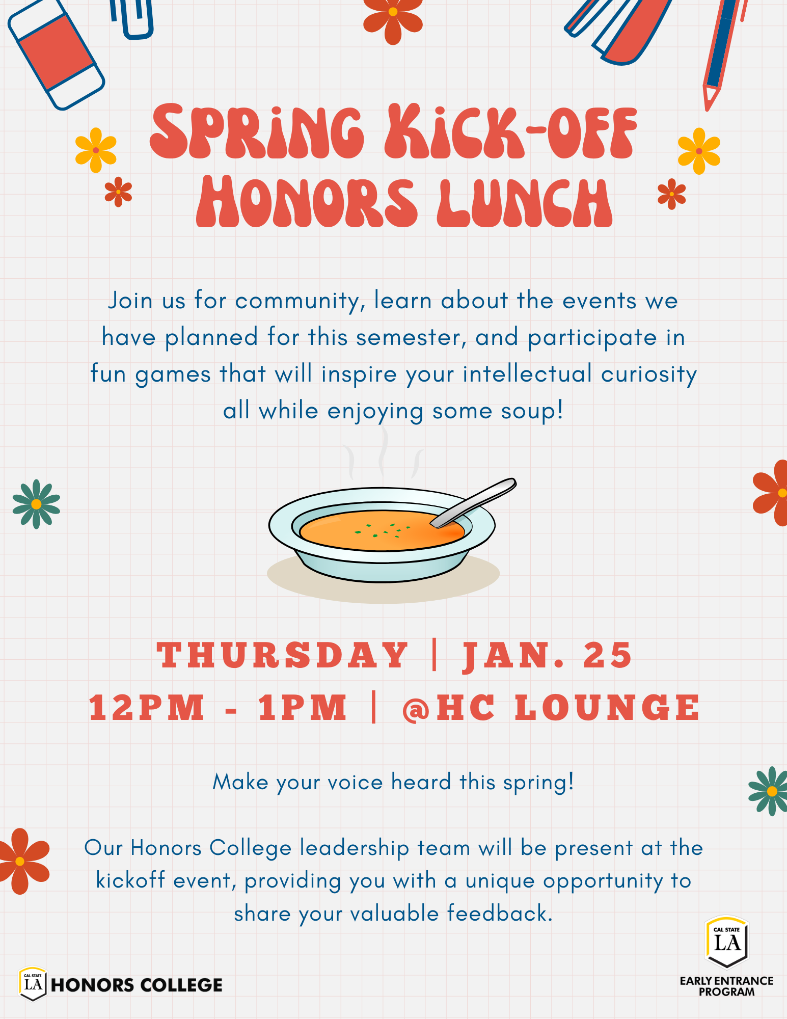 Honors College Spring Kickoff 