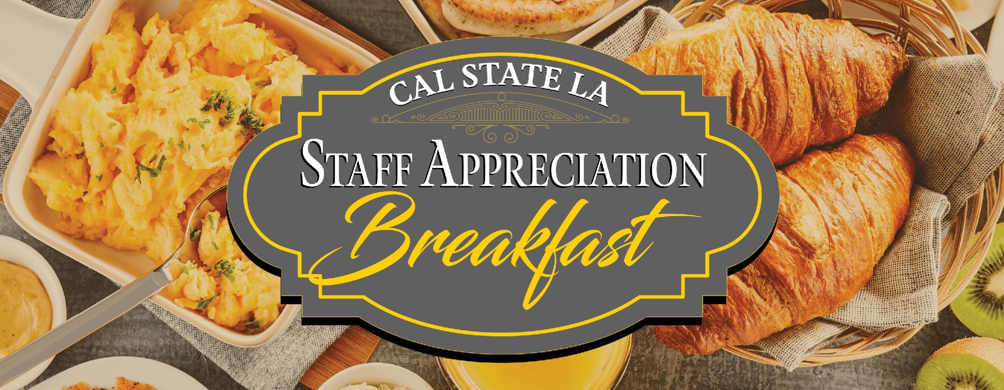 Staff Appreciation Breakfast Banner