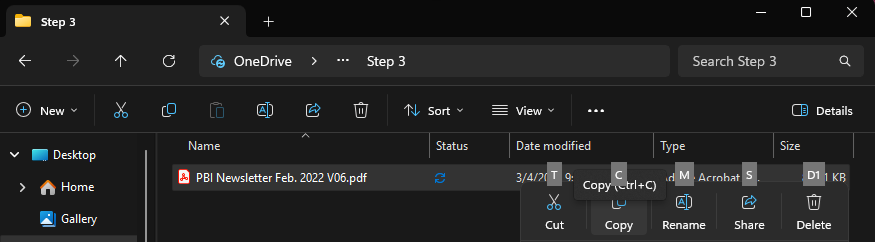 Local Desktop File Name PBI News Letter