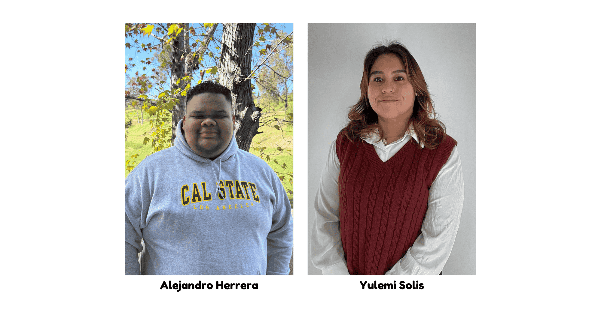 Student assistants: Alejandro and Yulemi