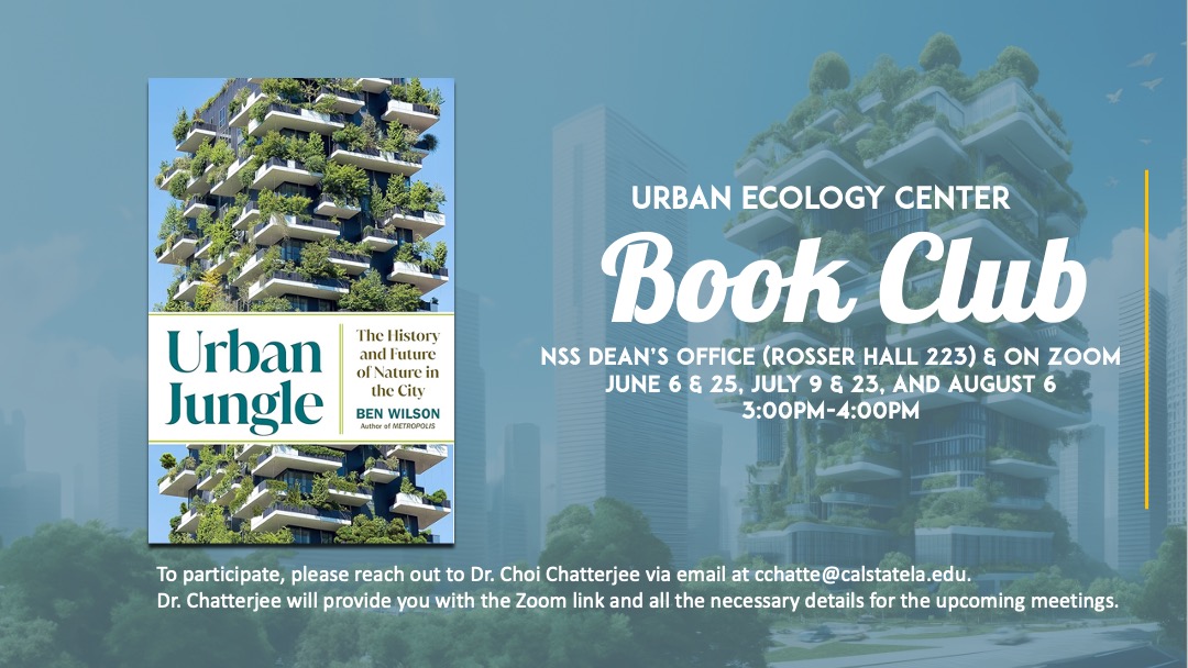 Cover of the book "Urban Jungle" by Ben Wilson which consists of an apartment building with many plants on it