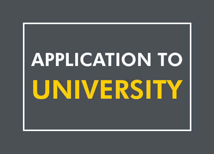 Application to university