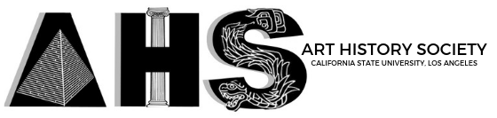 Art History Society logo & Cal State LA 