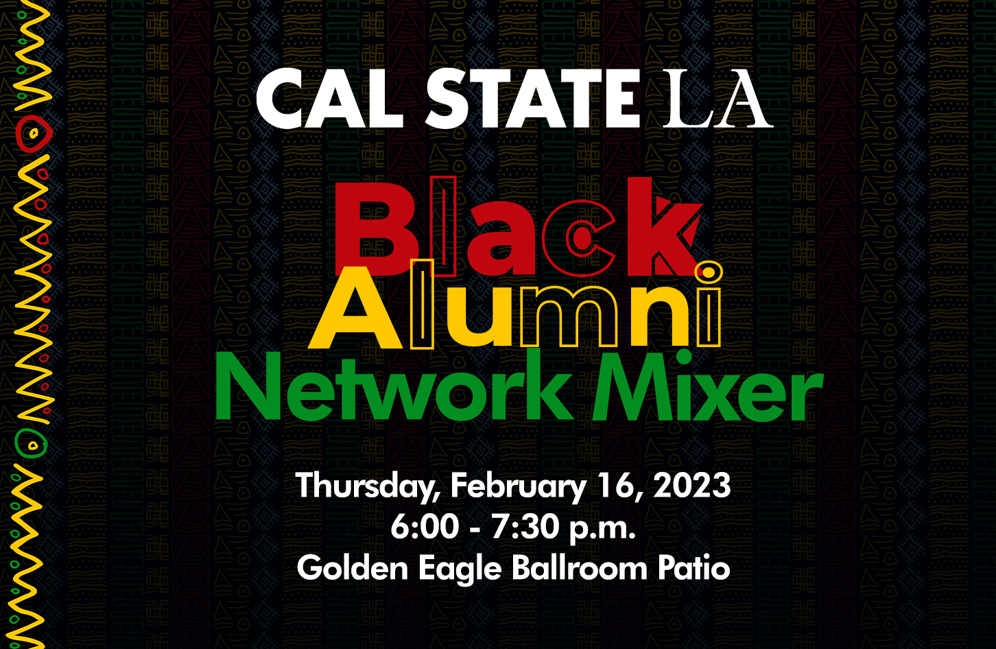 Black Alumni Network Mixer held on February 16, 2023