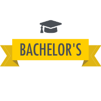 Bachelor's Degree with Graduation Cap Icon