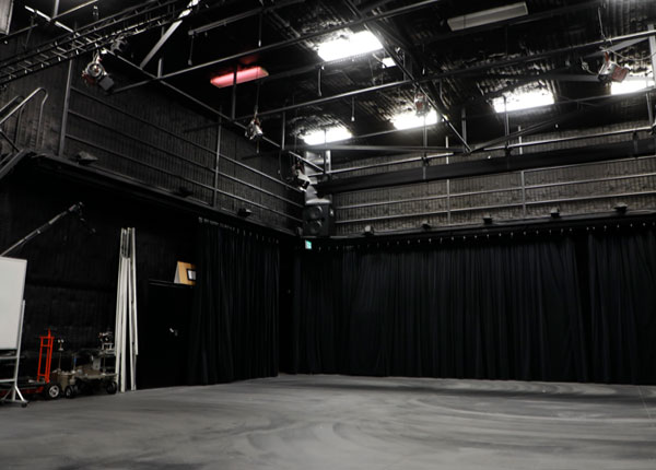 A room used for TV production.