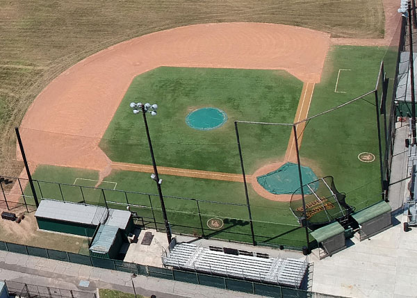A baseball field.